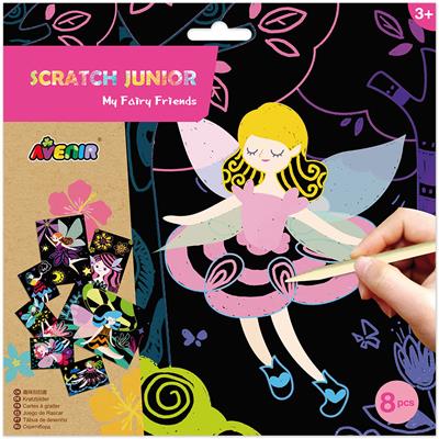 Scratch Art - Little Fairies