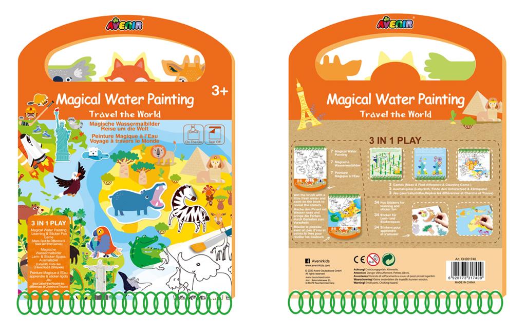 Travel activity book 