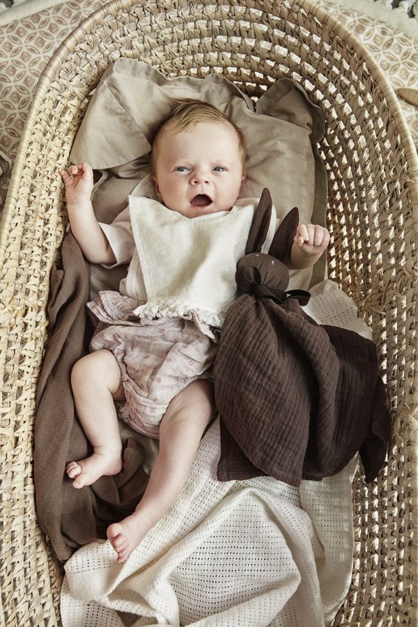 Bandana Lilly White bib