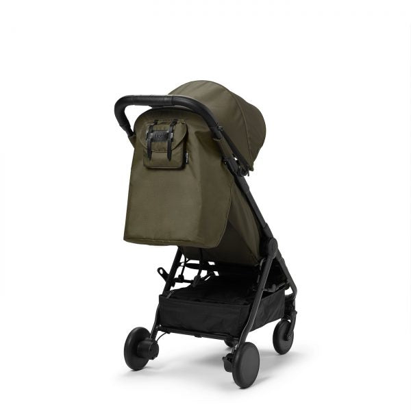 Elodie Mondo kinderwagen Rebel groene rieten kinderwagen