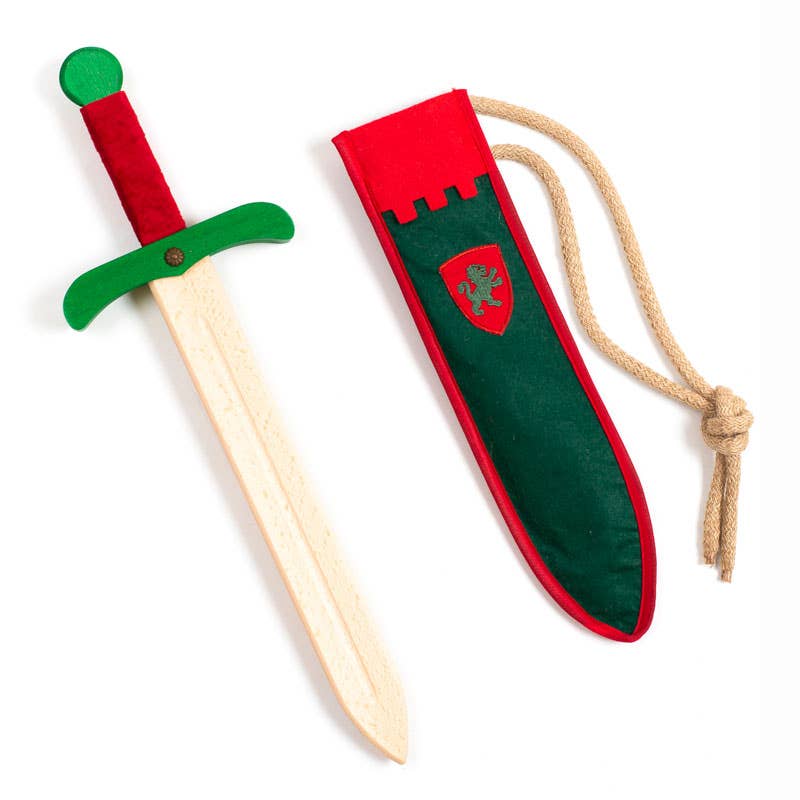 Kamelot S Sword + Green Lion Scabbard
