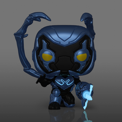 pop blue beetle crouching glow 1406