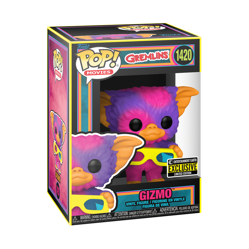 Pop! Gizmo with 3D Glasses (Black Light)
