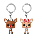 Pop! Sleutelhanger Rudolphe & Clarice (SE) 