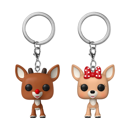 Pop! Keychain Rudolphe & Clarice (SE)