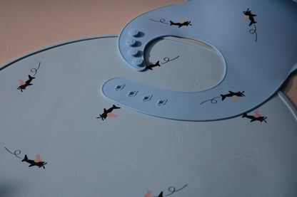 Aviator silicone placemat - Light blue