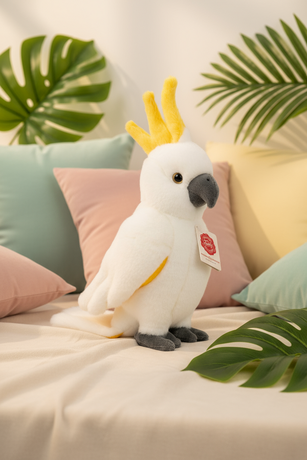 Peluche Cacatoès - Teddy Hermann