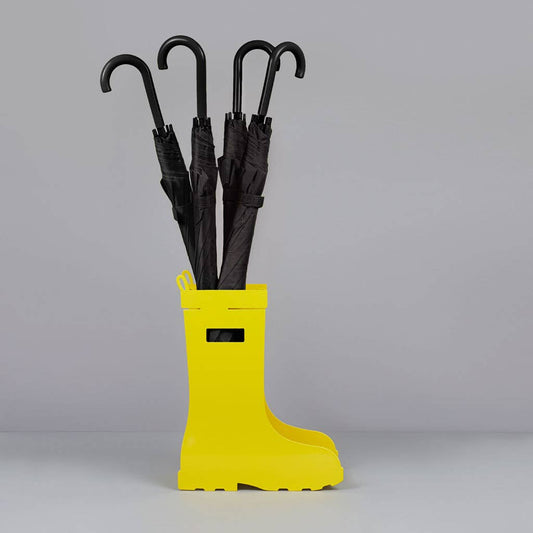 Umbrella stand Yellow rain boots