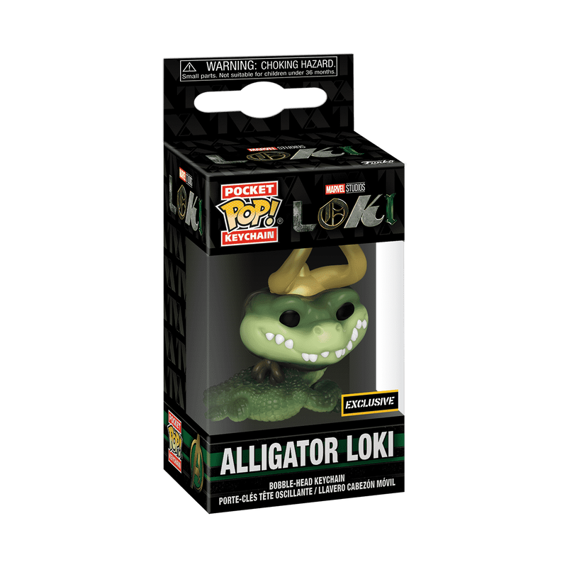 Pop! Sleutelhanger Alligator Loki