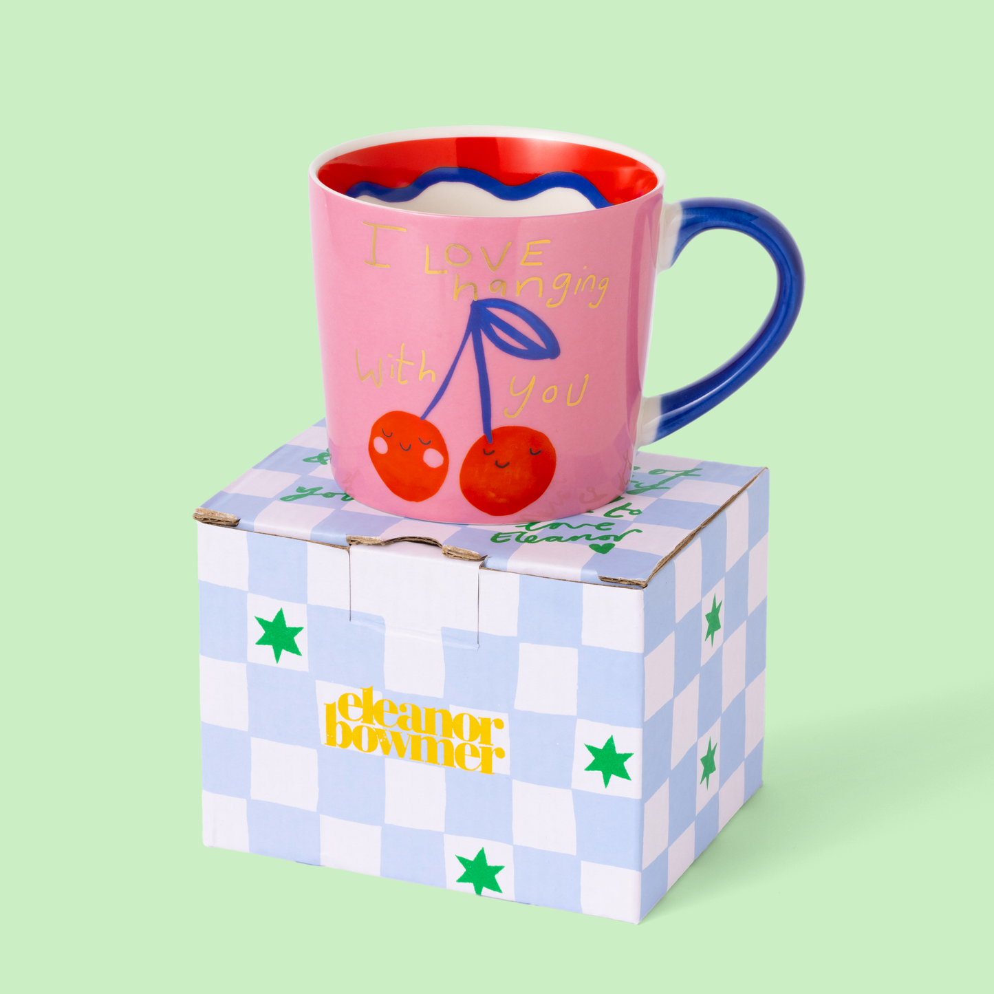 Cherry Mug "I like going out with you"