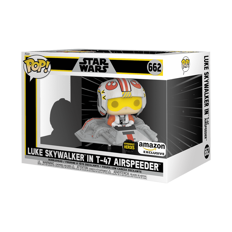 Pop! Rides Super Deluxe Luke Skywalker im T-47 Airspeeder