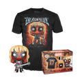 Pop! & T-shirt Heavy Metal Deadpool (Metallic) 