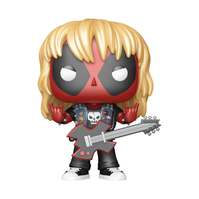 Pop! & T-shirt Heavy Metal Deadpool (Metallic) 