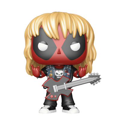 Pop! &amp; Tee Heavy Metal Deadpool (Metallic) 