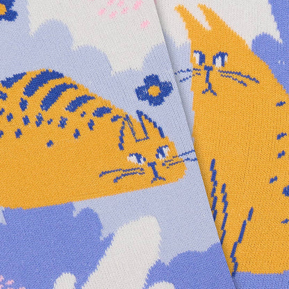 "MININO" Cat Socks