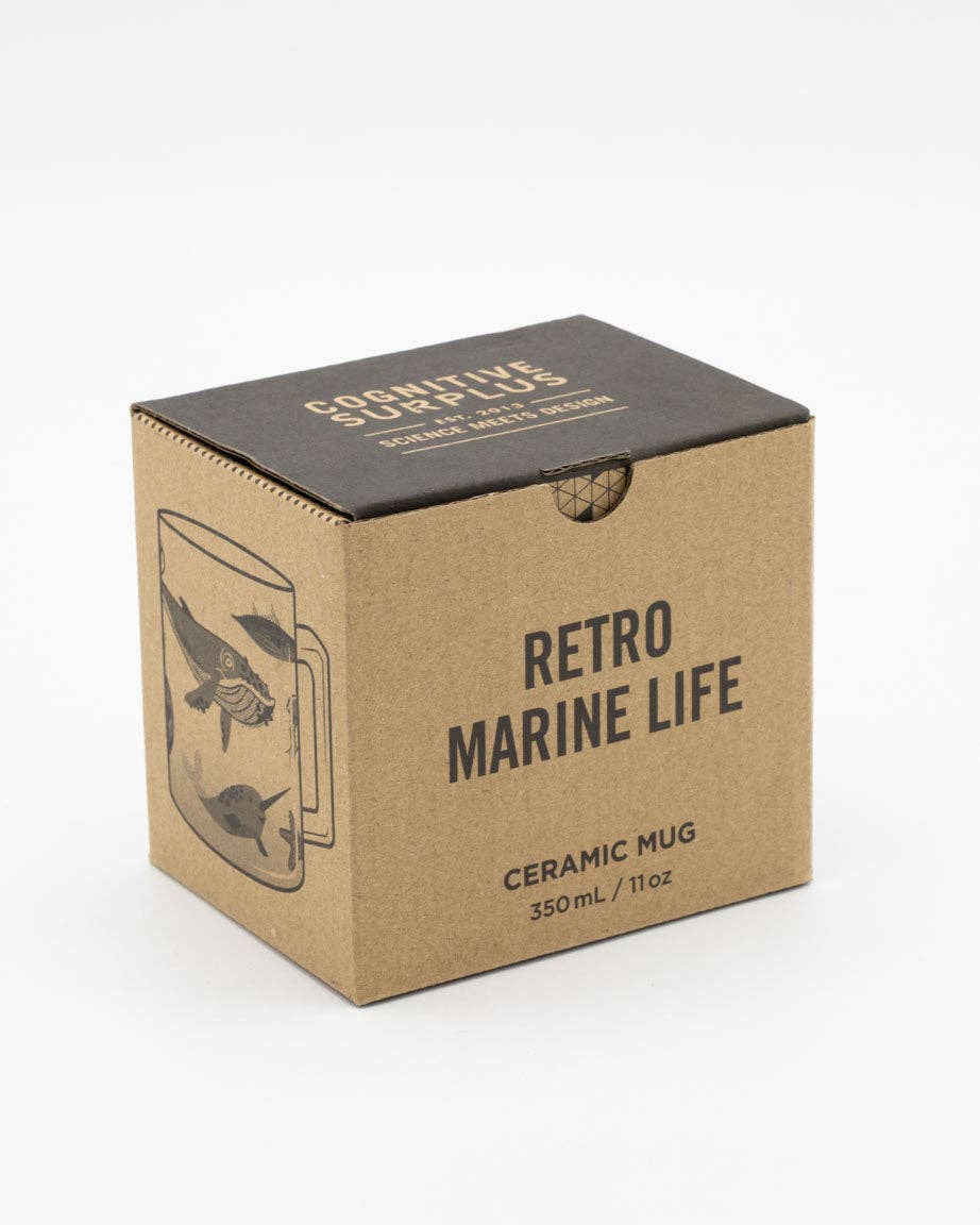 Mug Rétro Faune Marine – 325 ml