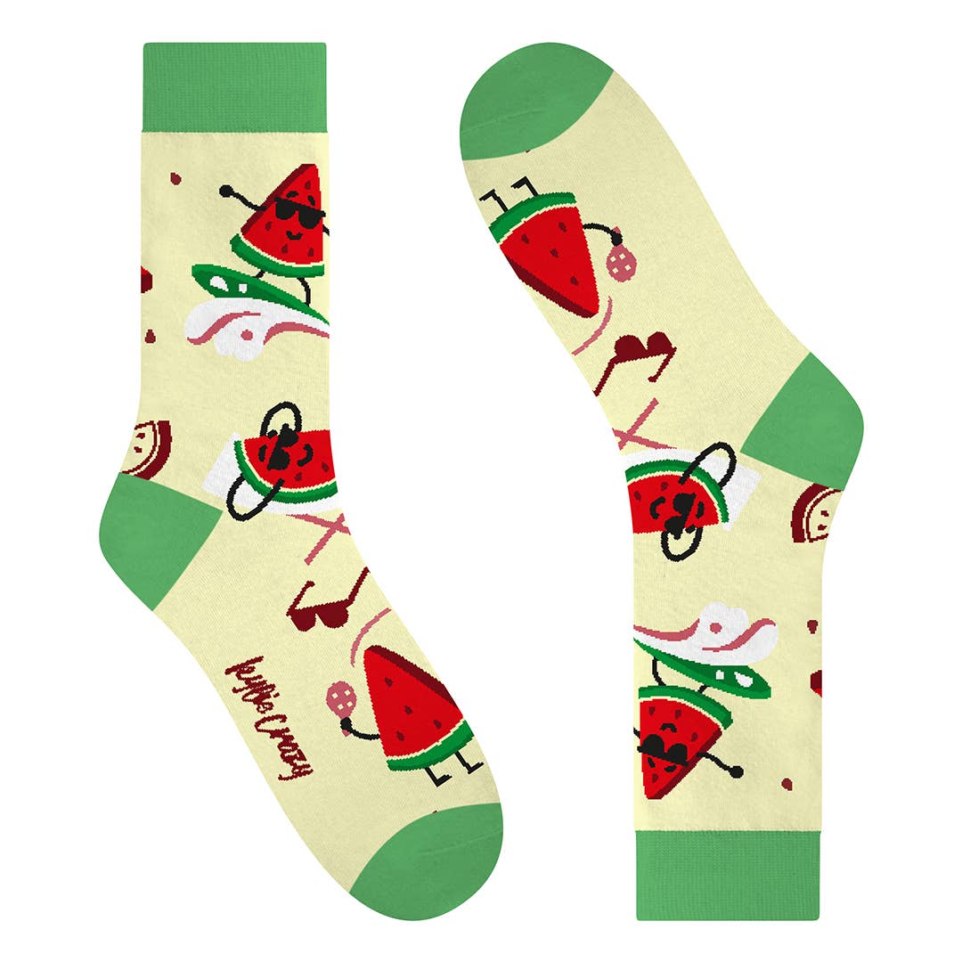 Beach Watermelon Socks