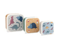 3 Dinosaur World lunchboxen