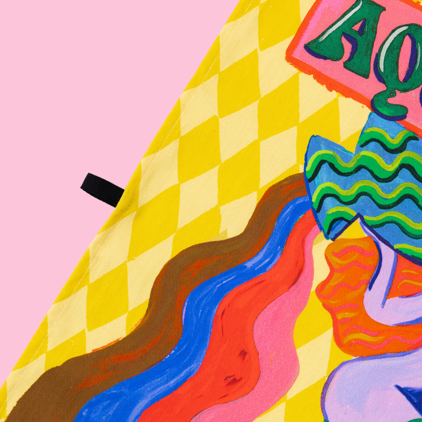 Aquarius Zodiac Dishcloth