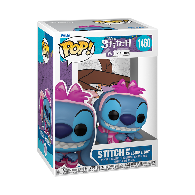 Pop! Stitch as the Cheshire Cat