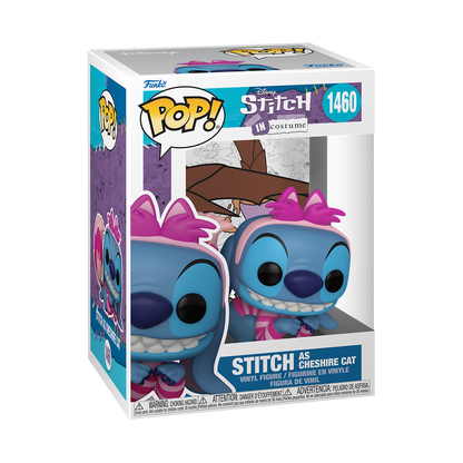 Pop! Stitch en Chat du Cheshire