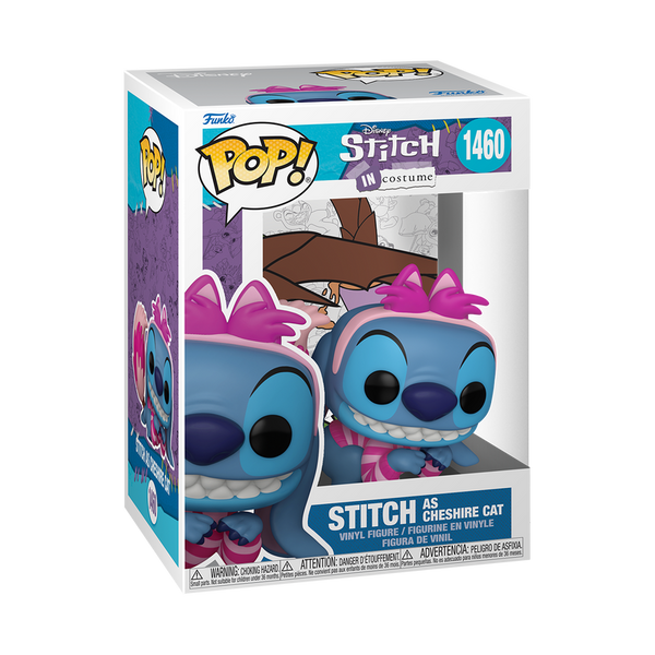 Funko Pop! Stitch en Chat du Cheshire – Alice au pays des merveilles