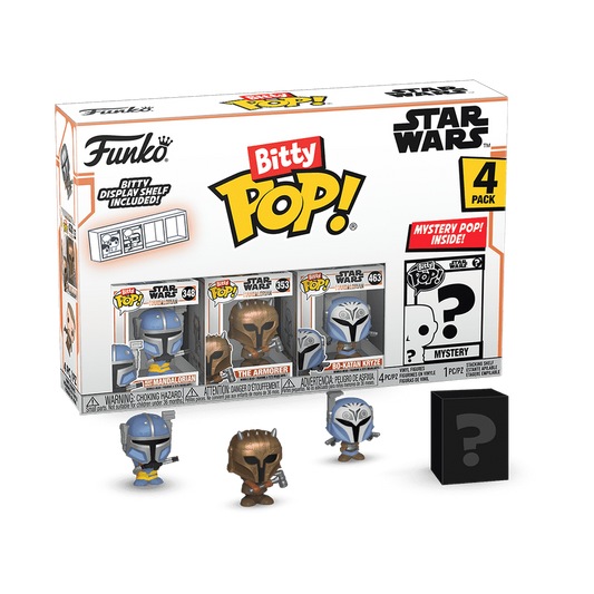 Bitty Pop! Star Wars: The Mandalorian 4-Pack Series 1