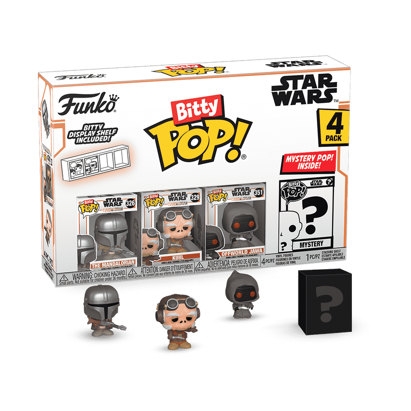 Bitty Pop! Star Wars: The Mandalorian 4-Pack Series 2