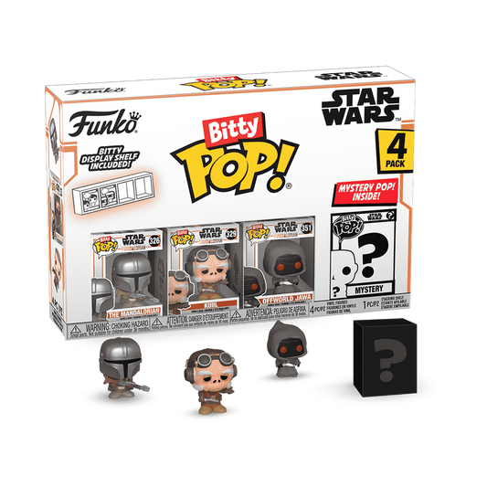 Bitty Pop! Star Wars: The Mandalorian 4-Pack Series 2