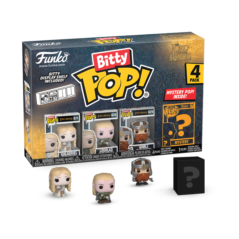 Bitty Pop! Lord of the Rings 4-Pack Series 2