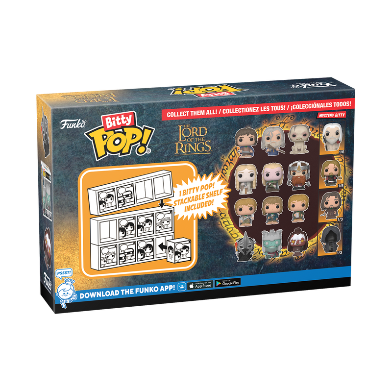 Bitty Pop! Lord of the Rings 4-Pack Series 2