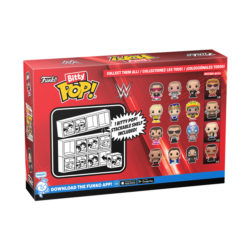 Bitty Pop! WWE 4-Pack Serie 2