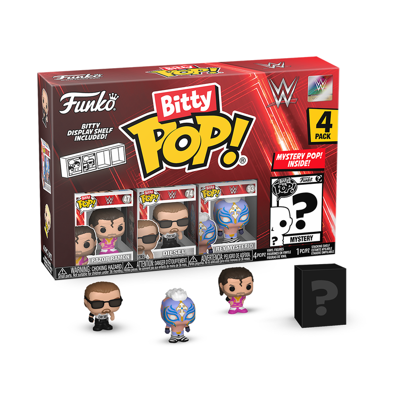 Bitty Pop! WWE 4-Pack Series 3