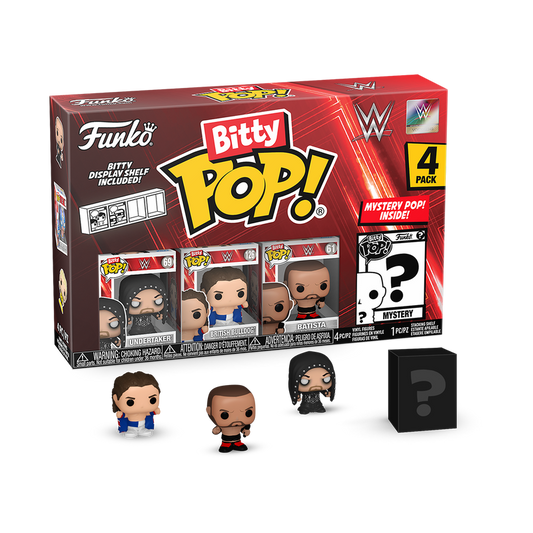 Bitty Pop! WWE 4-Pack Series 4