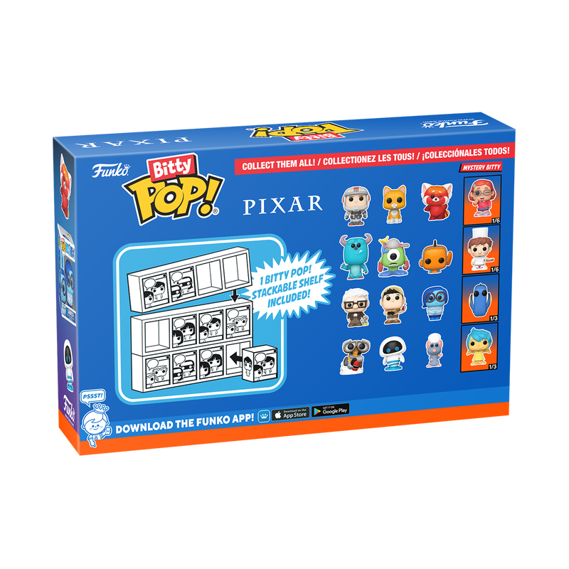 Bitty Pop! Pixar 4-pack serie 4
