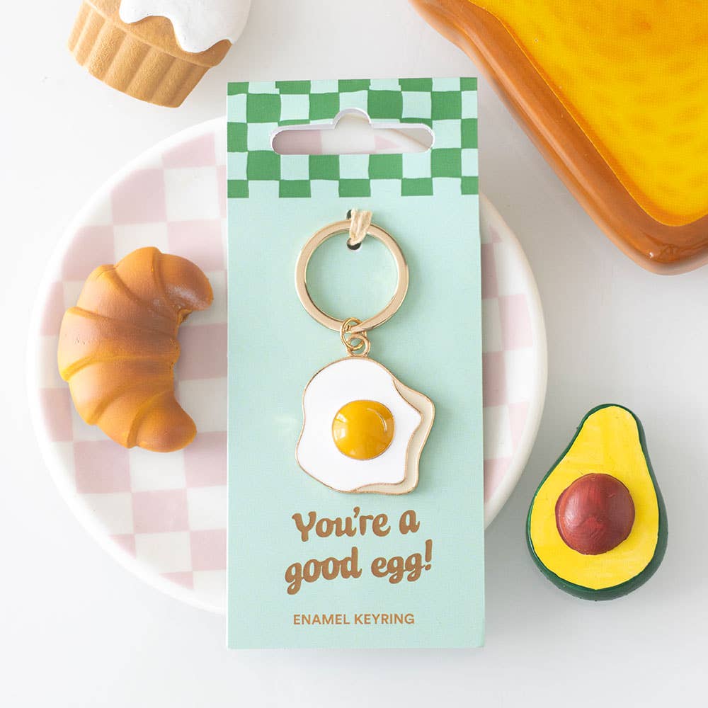 "You're a good egg" keyring
