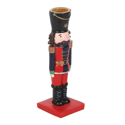 Nutcracker Christmas Candle Holder