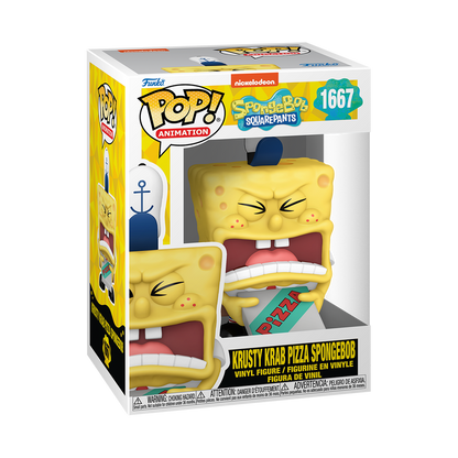 Pop! Bob with Krusty Krab Pizza