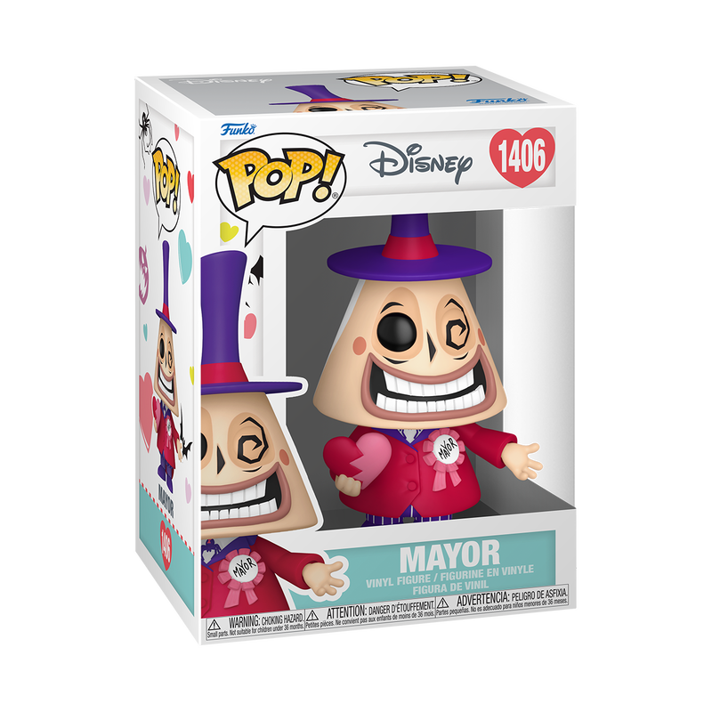 Pop! Mayor with Valentine's Day Heart