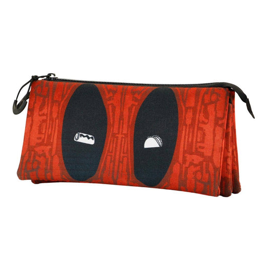 Deadpool Weapons-Triple ECO Pencil Case