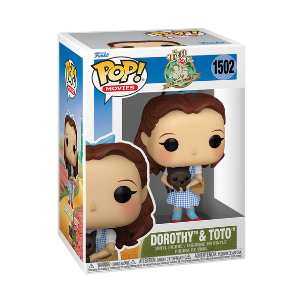 Funko Pop! Dorothy avec Toto (85ème Anniversaire) – Le Magicien d'Oz
