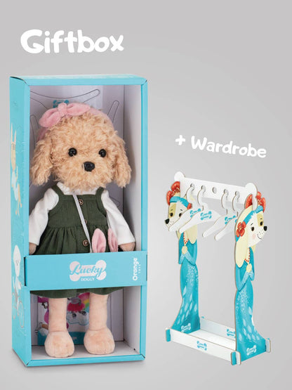 Fendi Lucky Dog Doll: Trip to Paris - 38cm