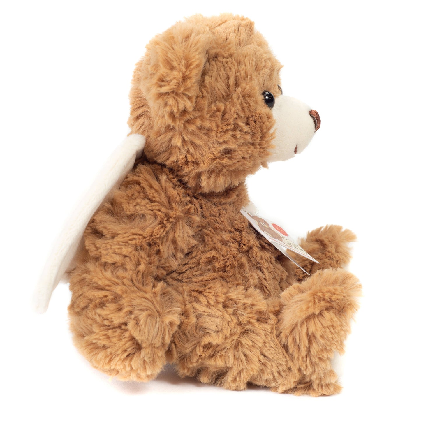 Pluche knuffelbeer, een beschermengel.