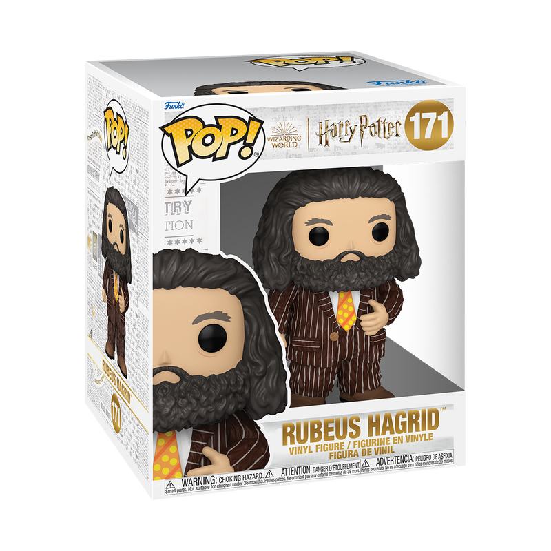 Pop! Super Rubeus Hagrid met dierenhuidoutfit 