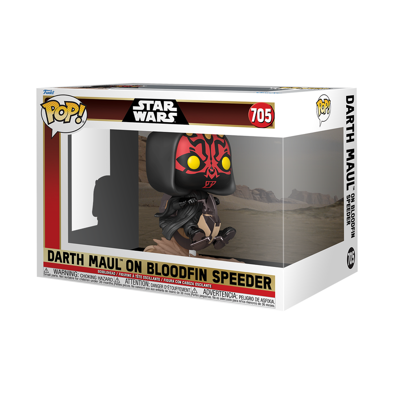 Darth Maul on Bloodfin - Pop! Rides Deluxe - PRE-ORDER*