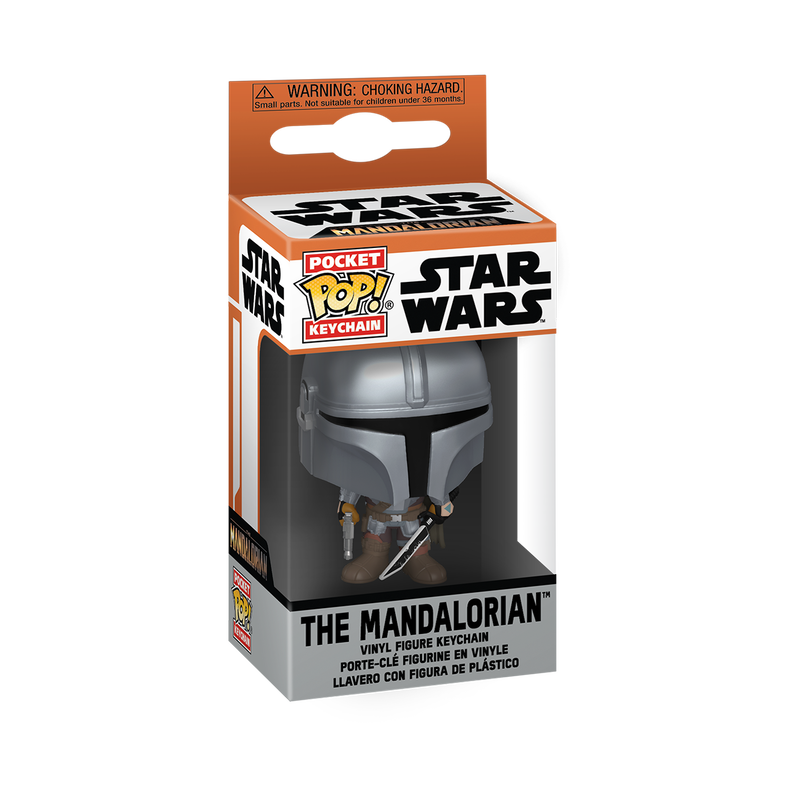 Pop! Keychain The Mandalorian avec Darksaber