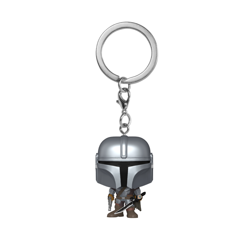 Pop! Keychain The Mandalorian avec Darksaber