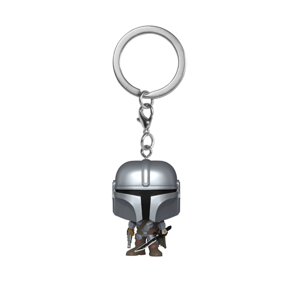 Funko Pop! Keychain The Mandalorian avec Darksaber