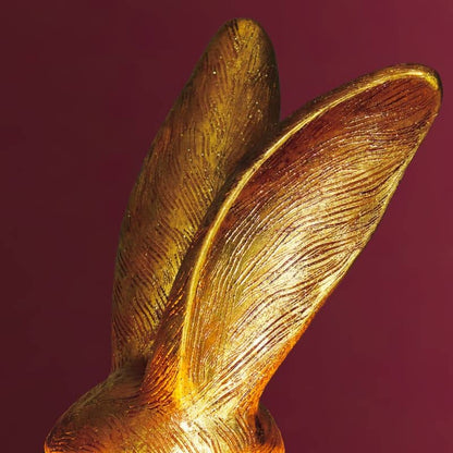 Lampadaire Hiding Rabbit®, Or/Noir, H.115 cm