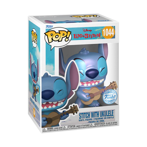 Pop! Stitch met ukelele (parelmoerglans)